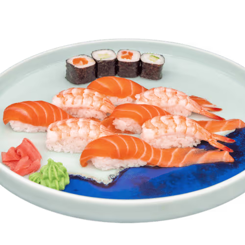 Lachs Ebi Sushi Set