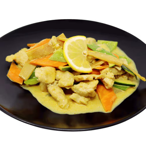 Thai Rot Curry Hühnerfleisch