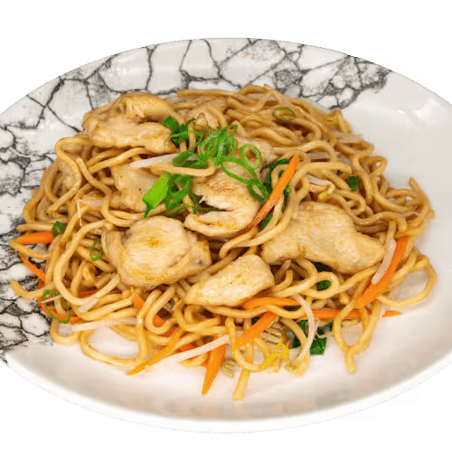 Nudeln mit Hühnerfleisch