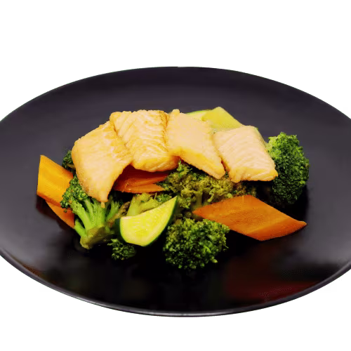 Wok-Lachs