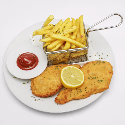 Schnitzel Teller