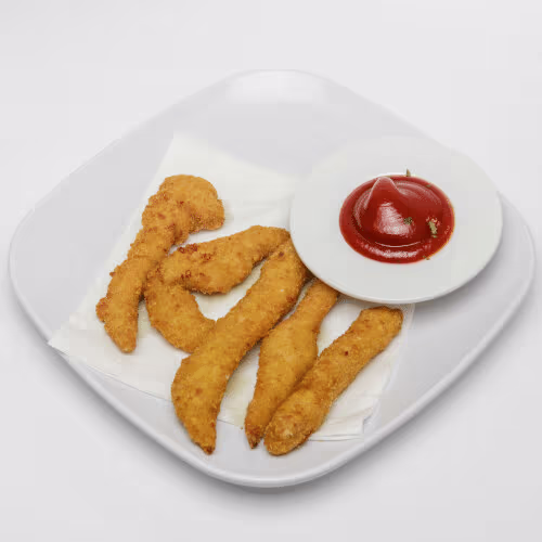 Crunchy Chicken Strips (5 Stück)