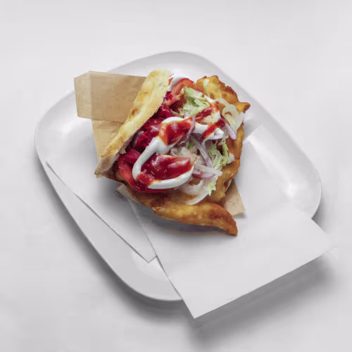 Hühnerschnitzelsemmel