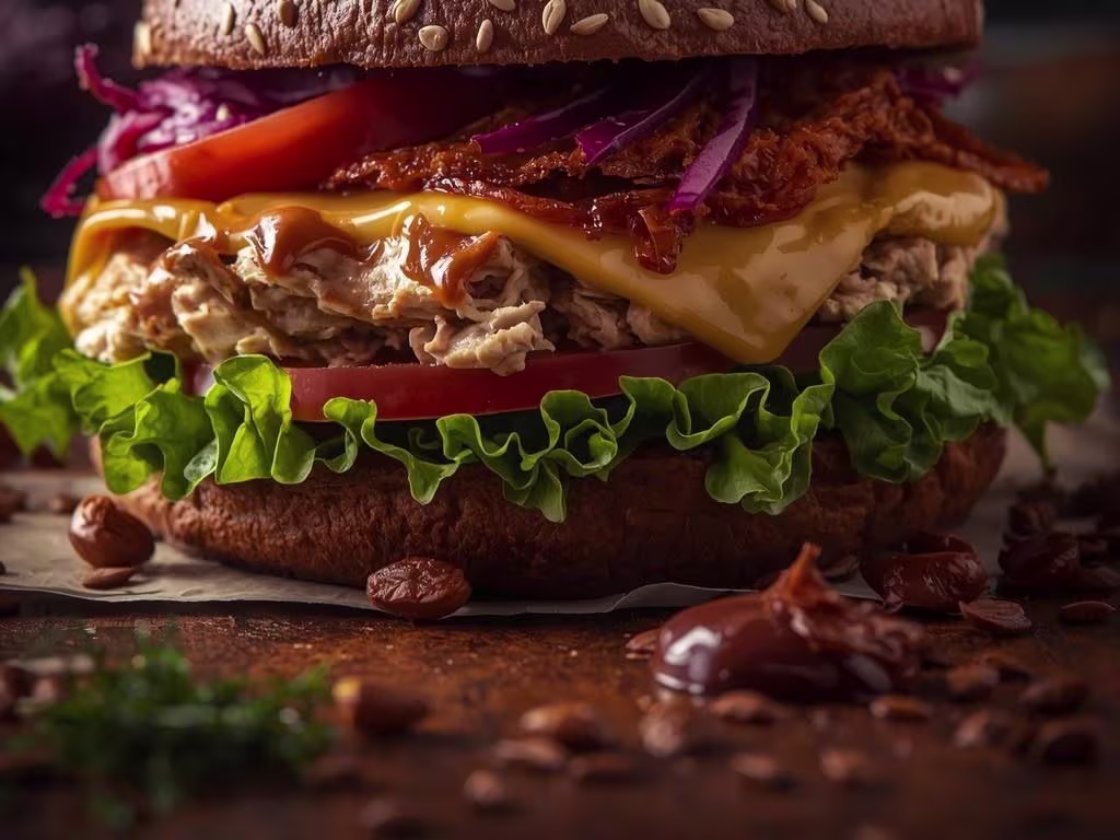 The New Pulled Chicken Burger