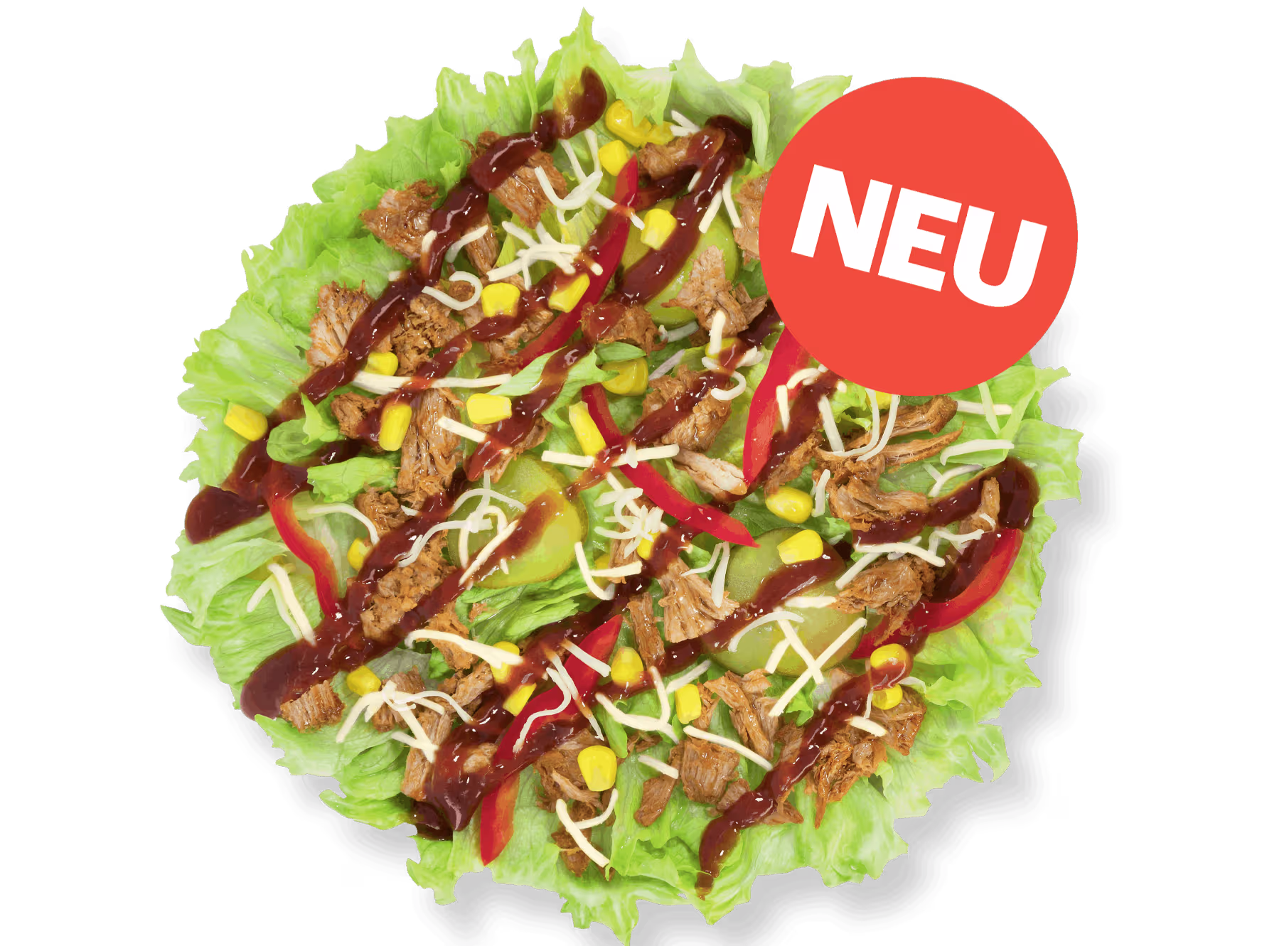BBQ Pulled Plant Salad
