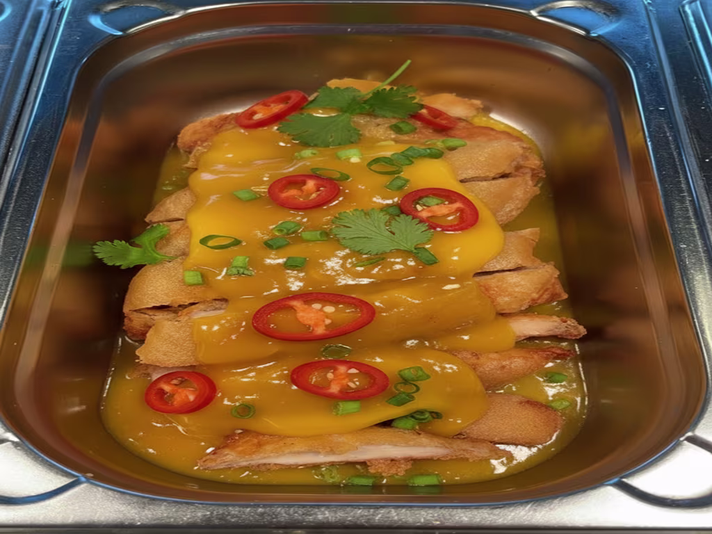 Mango Hühnerfleisch