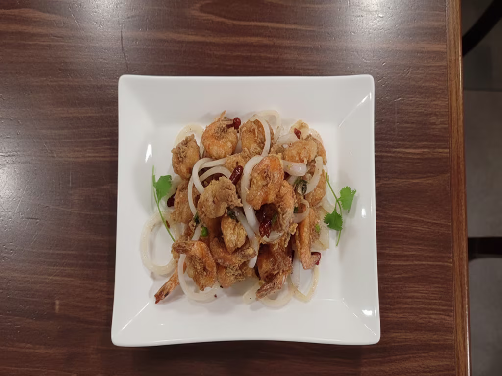Thai Garnelen (scharf)
