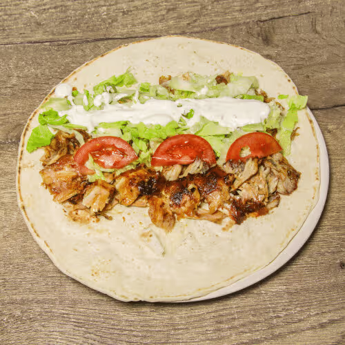 Hühnerfleisch Dürüm Kebap