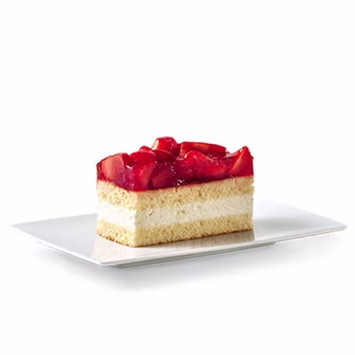 Erdbeer-Buttermilch-Schnitte