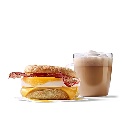 McMuffin Bacon & Egg Menü grande