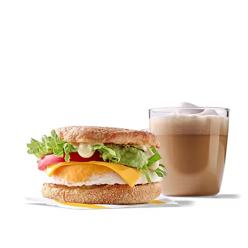 McMuffin Fresh Avocado Menü grande