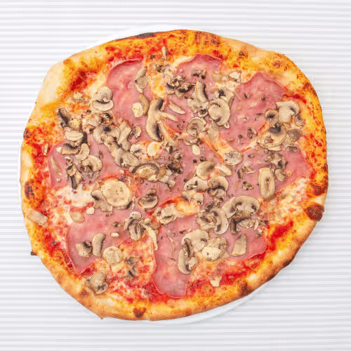 Pizza Prosciutto e Funghi