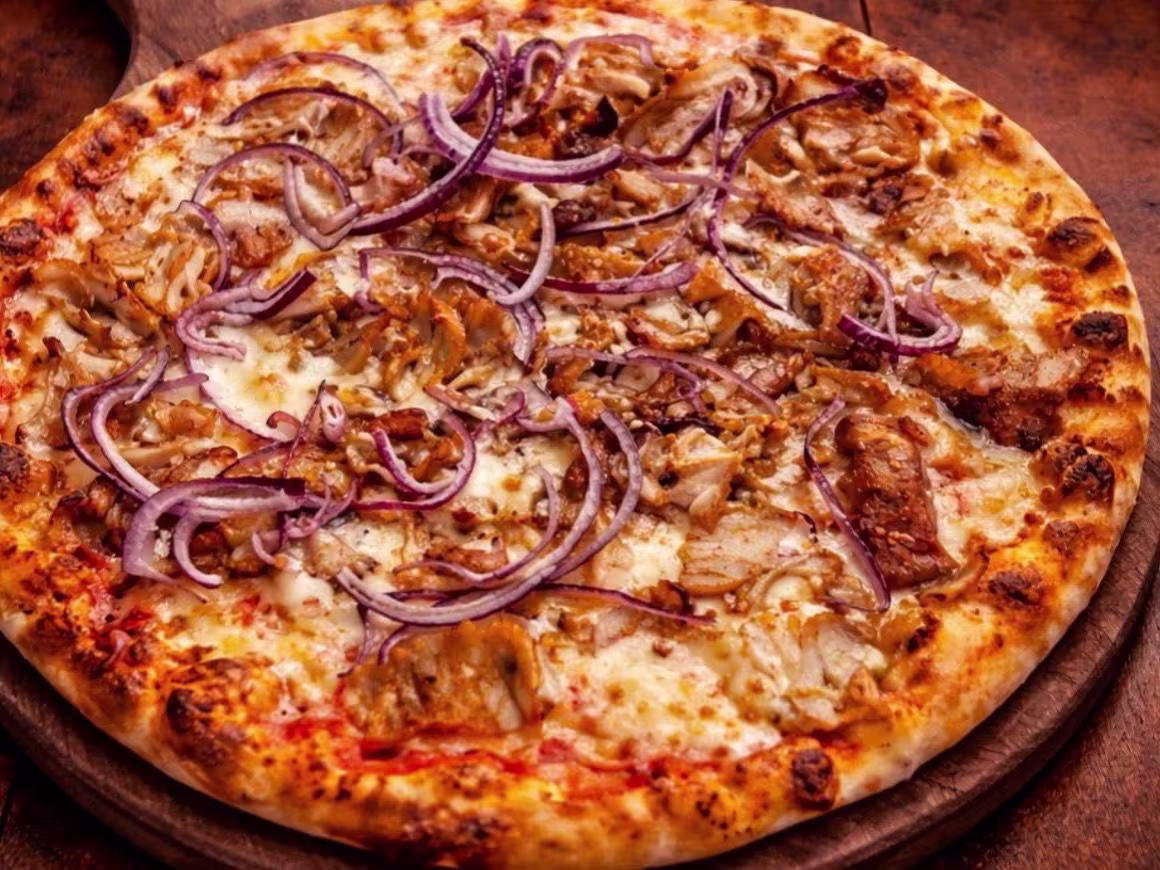 Pizza Kebap Huhn