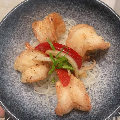 Crunchy Salt and Pepper Shrimp
