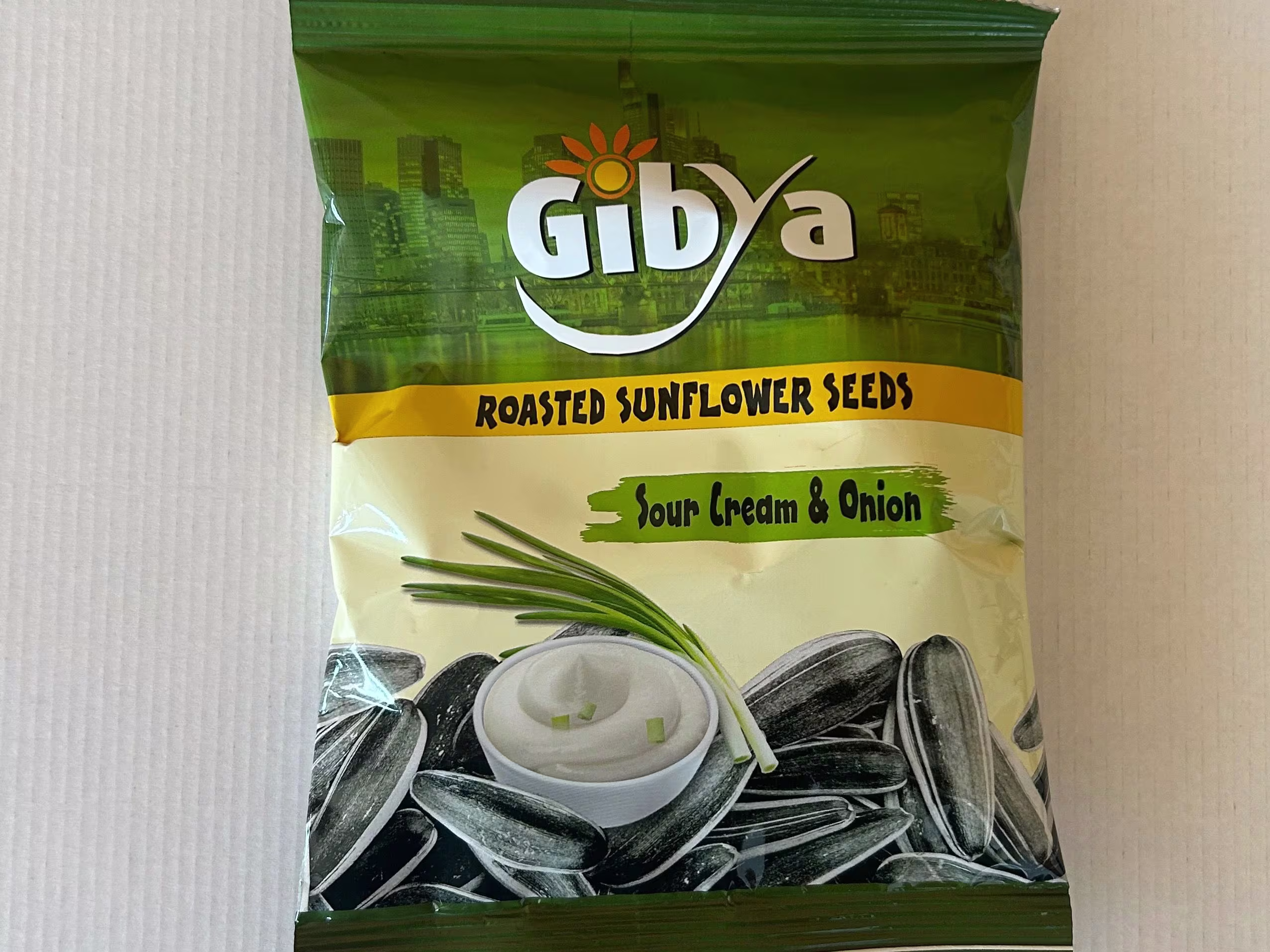 Gibya Sonnenblumenkerne Sour Cream & Onion
