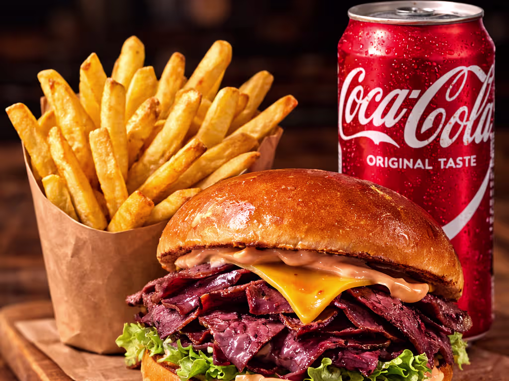 Sucuk Burger Menü