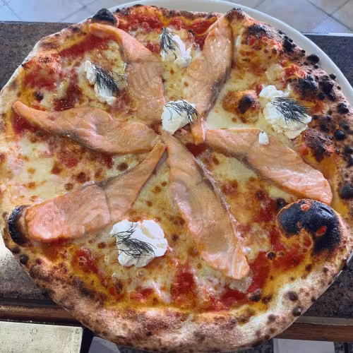 Pizza Salmone