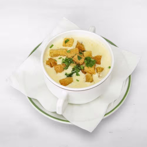 Knoblauchcremesuppe
