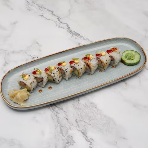 Manguro Tataki Roll (scharf)