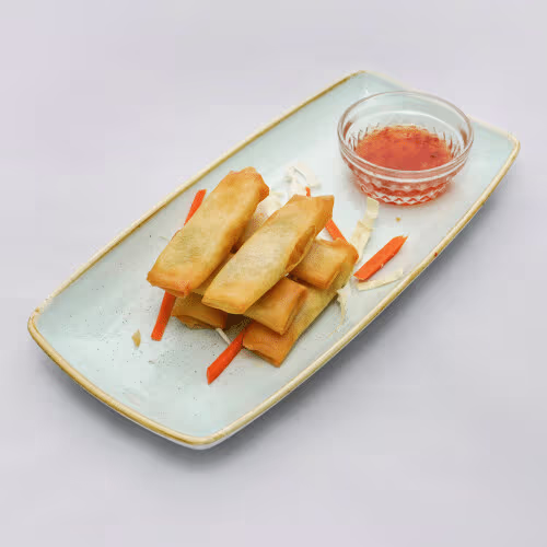 Mini Frühlingsrollen (6 Stück, vegetarisch)