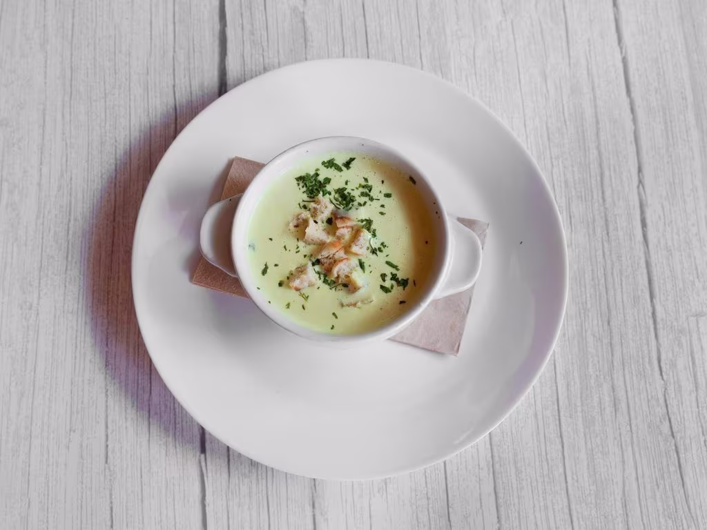 Knoblauchcremesuppe