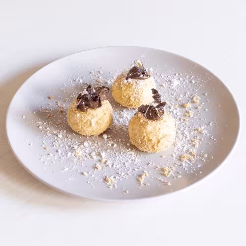 Topfen Nougat knödel 3 Stk