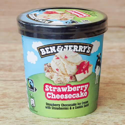 Ben & Jerry's Strawberry Cheesecake 500ml