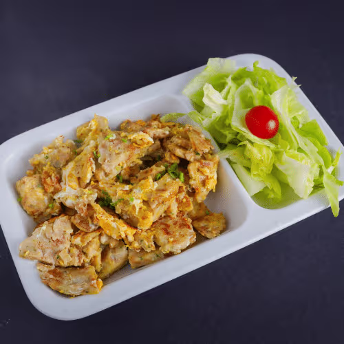 Geröstete Knödel
