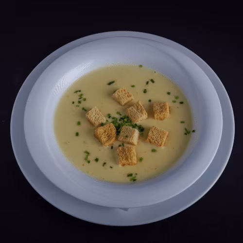 Knoblauchcremesuppe