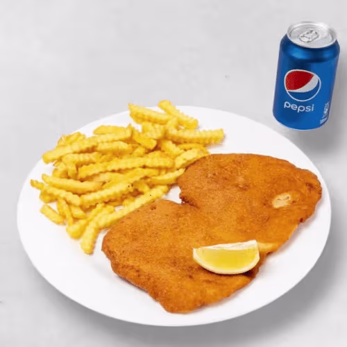 Schnitzel Menü