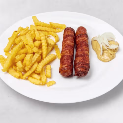 Berner Würstel Menü