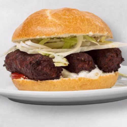 Cevapcici-Semmel