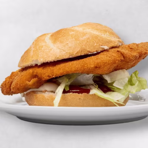 Fisch-Schnitzel-Semmel