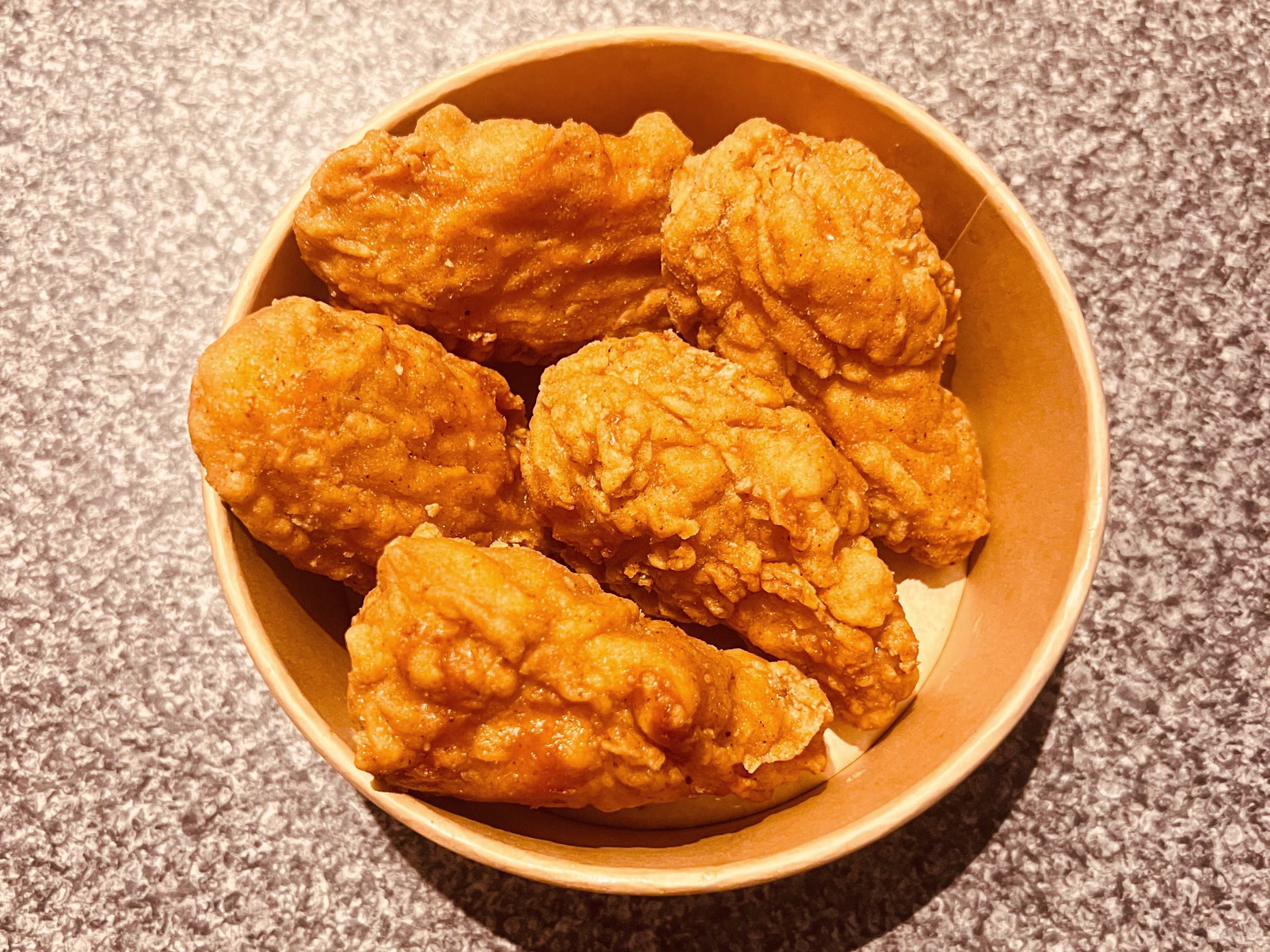 Crunchy chicken wings