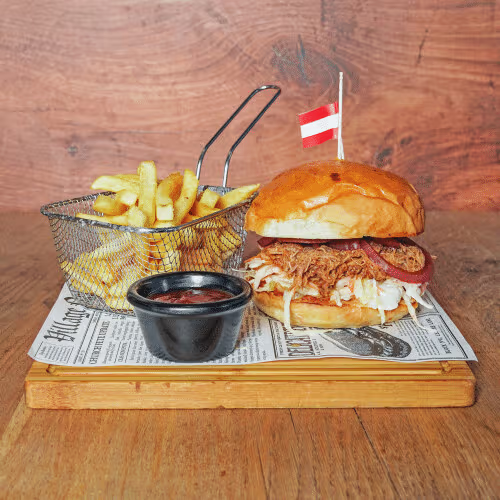 Pulled Pork Burger