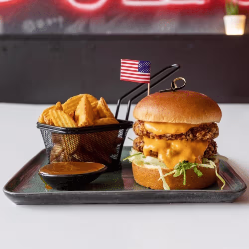 Double Crunchy Burger