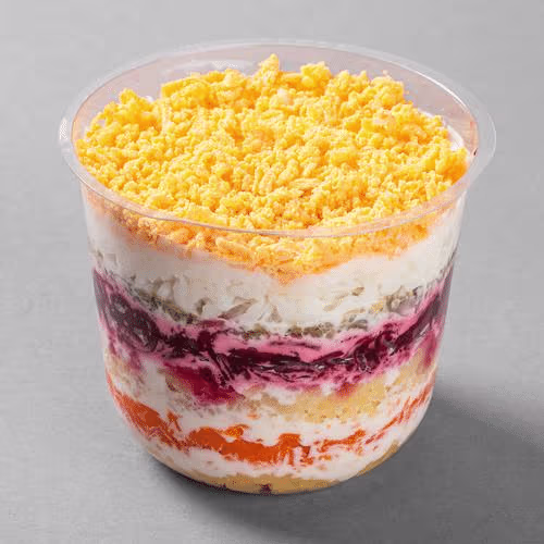 Schichtsalat (vegetarisch)