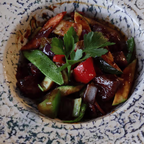 Black Pepper Beef (scharf)