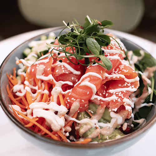 Smoked Salmon Bowl