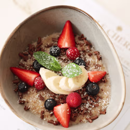 Porridge au chocolat