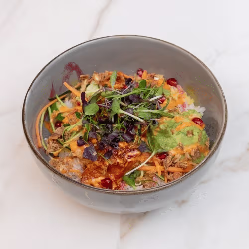 Soja Chicken Bowl (vegan)