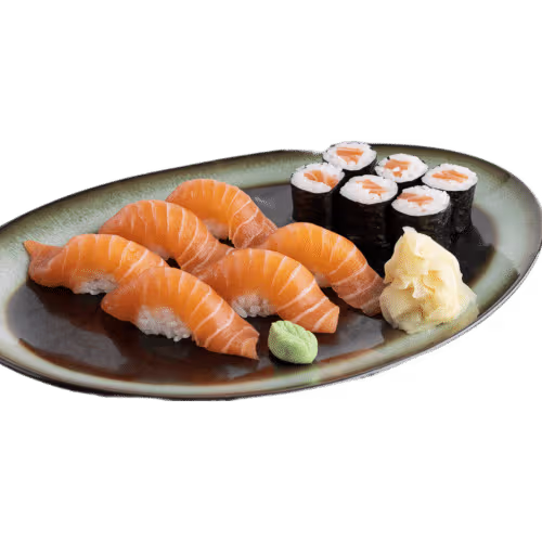 Sushi-Maki Set Sake