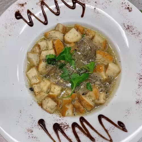 Zwiebelsuppe