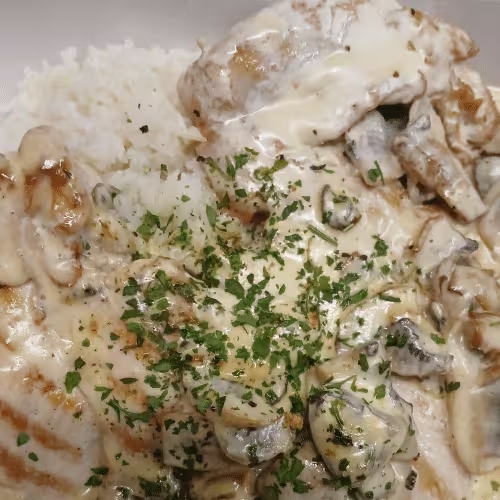 Champignonschnitzel