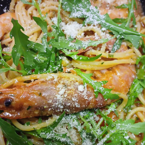 Spaghetti Garnelen