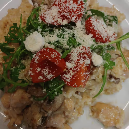 Risotto Hühnerfleisch