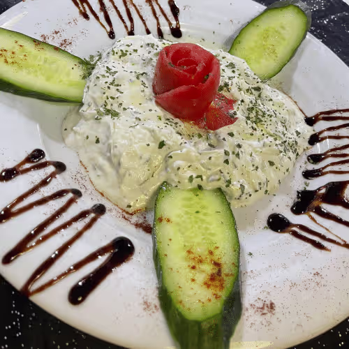 Tzatziki mit Brot