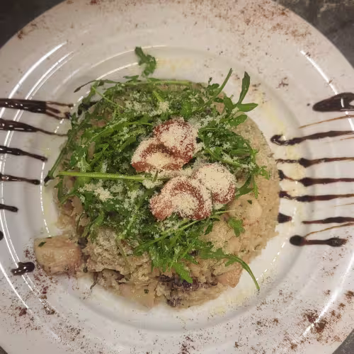 Risotto trentino Calamari