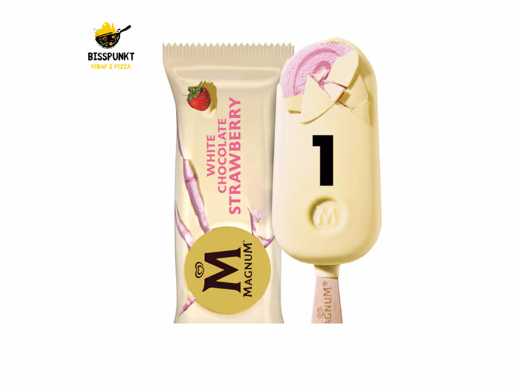Magnum strawberry white