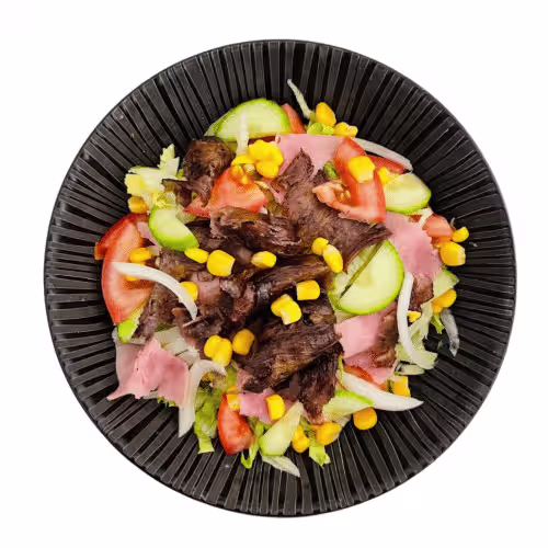 Großer Salat mit Kebap